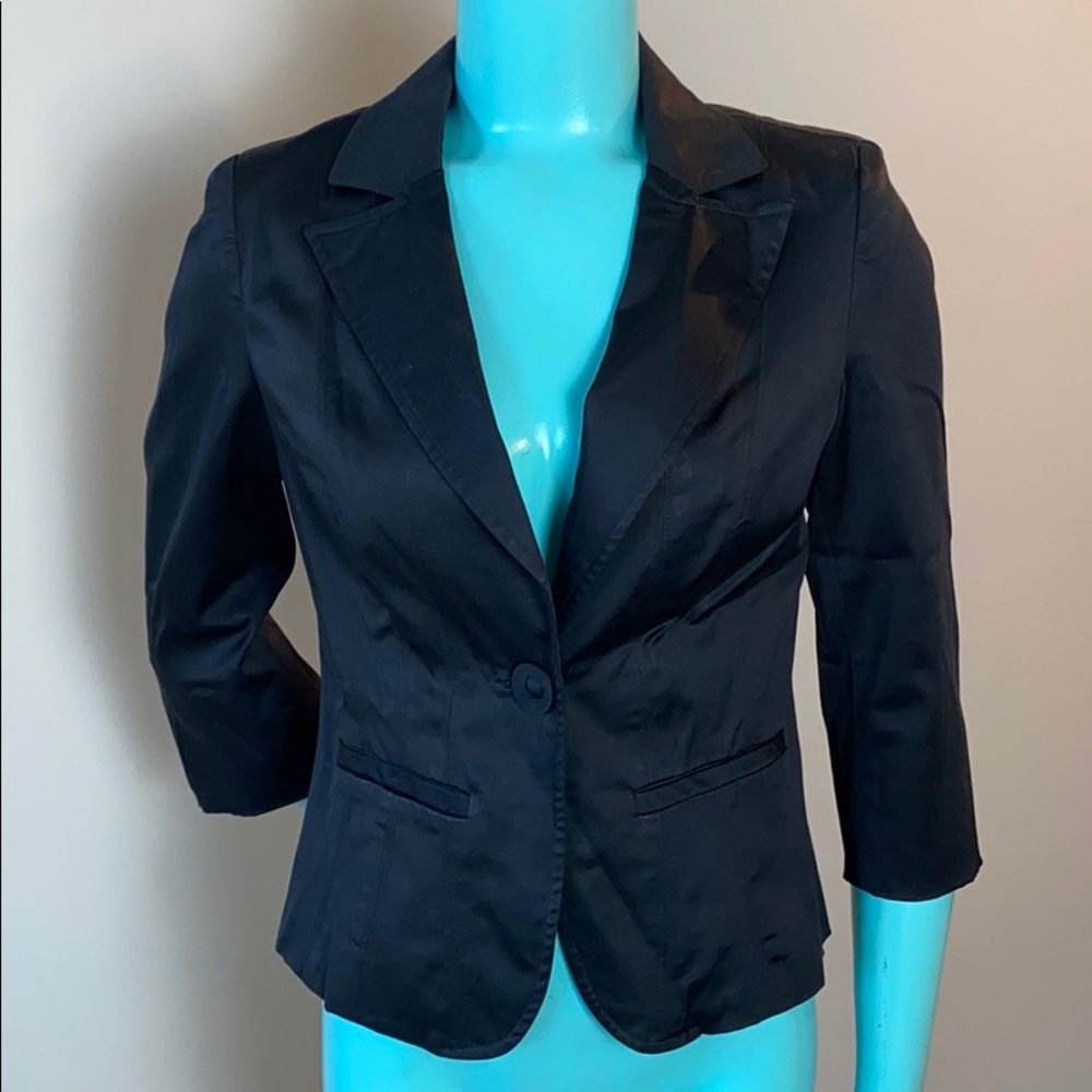 Forever 21 black vented sports jacket size m
